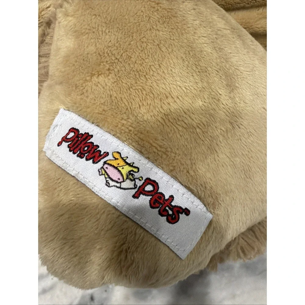 Pillow Pets Snuggly Puppy Tan Brown 17